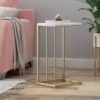 Durand Modern Glam End Table White - Christopher Knight Home -Home Furn Store GUEST 7c4f2fab 881e 404d 8e5d 4cc1b72cd1c5