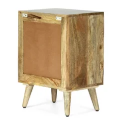 Lytle Boho Handcrafted Mango Wood Nightstand With Storage Natural - Christopher Knight Home 5 Lytle Boho Handcrafted Mango Wood Nightstand With Storage Natural - Christopher Knight Home -Home Furn Store GUEST 7cd93e3f deaf 4625 ad70 dfc9dfaab600