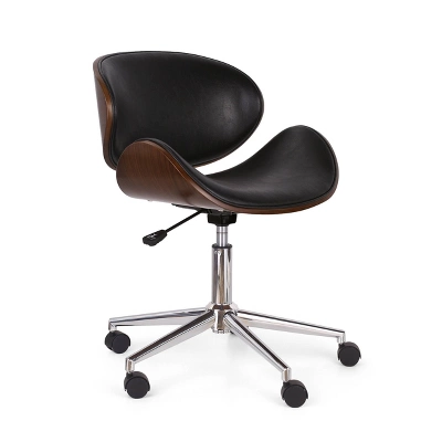 Dawson Mid-Century Modern Upholstered Swivel Office Chair - Christopher Knight Home Dawson Mid-Century Modern Upholstered Swivel Office Chair - Christopher Knight Home -Home Furn Store GUEST 7d323a83 c44b 40e3 9c55 7c9e0f96ecae