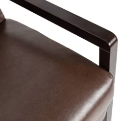 Fernhill Mid Century Modern Faux Leather Upholstered Pushback Recliner Dark Brown/Dark Espresso - Christopher Knight Home -Home Furn Store GUEST 7d7f1a1d e0af 47cd 8674 e87700f402c3