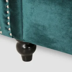 Bowie Modern Glam Velvet Sofa Teal - Christopher Knight Home 5 Bowie Modern Glam Velvet Sofa Teal - Christopher Knight Home -Home Furn Store GUEST 7e7454d5 8e03 433d b29b 3dafed8a5ee3