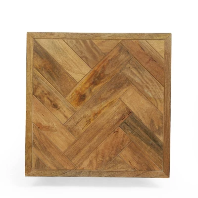 Villard Boho Handcrafted Mango Wood Parquet Side Table Natural Honey/Gray - Christopher Knight Home Villard Boho Handcrafted Mango Wood Parquet Side Table Natural Honey/Gray - Christopher Knight Home -Home Furn Store GUEST 7e7a2751 3051 4571 bfb3 f796f4e3450f