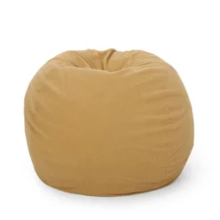 5' Newalla Modern Shearling Bean Bag - Christopher Knight Home -Home Furn Store GUEST 7f5476d1 2ba3 4ea6 9003 771e698da4a3