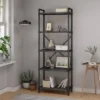 71" Driscoe Industrial 5 Shelf Firwood Bookcase Gray/Pewter - Christopher Knight Home -Home Furn Store GUEST 7f85be10 7013 4c68 856f 85c155edb37a