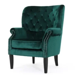 Tomlin New Velvet Club Chair - Christopher Knight Home -Home Furn Store GUEST 810975c2 2d65 4ee7 a474 66ee629e3b64
