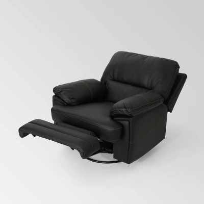 Elodie Leather Swivel Power Recliner - Christopher Knight Home Elodie Leather Swivel Power Recliner - Christopher Knight Home -Home Furn Store GUEST 811b9597 a07d 459b 867a 5626790f29af