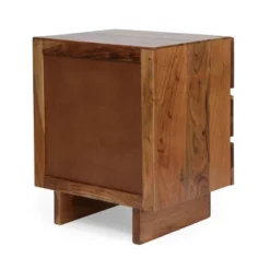 Terrell Handcrafted Boho Acacia Wood 3 Drawer Nightstand Dark Natural - Christopher Knight Home 4 Terrell Handcrafted Boho Acacia Wood 3 Drawer Nightstand Dark Natural - Christopher Knight Home -Home Furn Store GUEST 814597ff 294d 4d7d 9e88 5b09c9342ee2