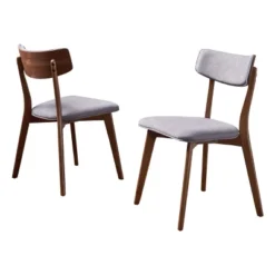 Set Of 2 Chazz Mid-Century Dining Chair - Christopher Knight Home -Home Furn Store GUEST 81ebc1ba b803 4d0a bc85 67a2774a8a71