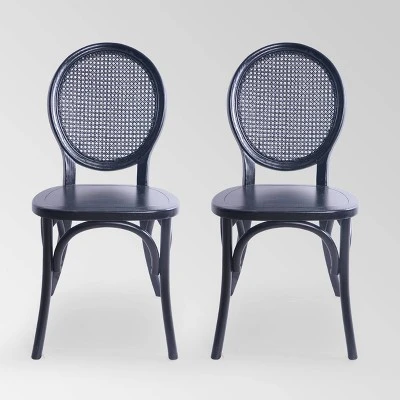 Set of 2 Chrystie Rattan Dining Chair - Christopher Knight Home Set Of 2 Chrystie Rattan Dining Chair - Christopher Knight Home -Home Furn Store GUEST 83948992 89a0 48cc b806 5301e268fd95
