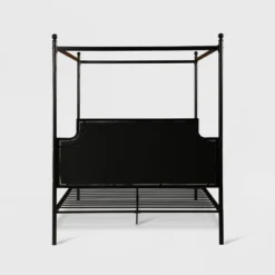 Queen Beechmont Iron Canopy Upholstered Bed - Christopher Knight Home -Home Furn Store GUEST 83fe4e7c 5a25 4d70 b143 06cc082069b5