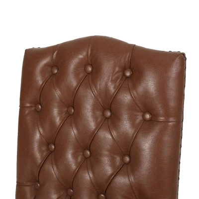 2pk Shylo Contemporary Faux Leather Dining Chairs - Christopher Knight Home 2pk Shylo Contemporary Faux Leather Dining Chairs - Christopher Knight Home -Home Furn Store GUEST 84f7d31c a4aa 488a be04 f9d10930fa4d