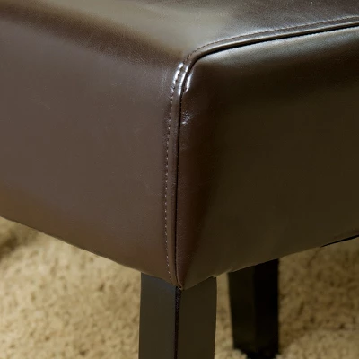 Taylor Bonded Leather Dining Chair Set 2ct - Christopher Knight Home Taylor Bonded Leather Dining Chair Set 2ct - Christopher Knight Home -Home Furn Store GUEST 86f8da8d caf0 42e2 931d 95267ce83d62