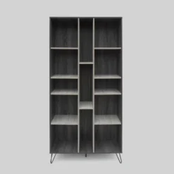 3pc Houlihan Mid-Century Entertainment Center Set Sonoma Gray Oak - Christopher Knight Home 6 3pc Houlihan Mid-Century Entertainment Center Set Sonoma Gray Oak - Christopher Knight Home -Home Furn Store GUEST 885c93f9 9e41 4d63 bfd3 d3333837c778