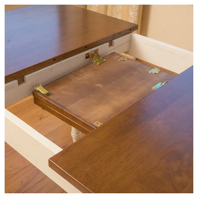 Clearwater Drop Leaf Dining Table Dark Oak/White - Christopher Knight Home Clearwater Drop Leaf Dining Table Dark Oak/White - Christopher Knight Home -Home Furn Store GUEST 88760bc1 aaa0 4269 a7ef 433631b1dcc8