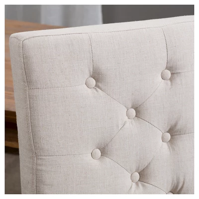 Set of 2 Linden Tall Back Natural Fabric Dining Chairs Natural - Christopher Knight Home Set Of 2 Linden Tall Back Natural Fabric Dining Chairs Natural - Christopher Knight Home -Home Furn Store GUEST 88c8cbe2 27a8 4066 bd91 79b815520613