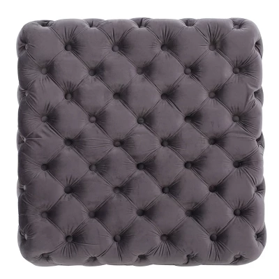 Jaymee New Velvet Ottoman - Christopher Knight Home Jaymee New Velvet Ottoman - Christopher Knight Home -Home Furn Store GUEST 895e3214 03b9 45f0 bc54 a9f1c849c66a
