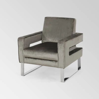 Kirkwood Modern Glam Velvet Club Chair - Christopher Knight Home Kirkwood Modern Glam Velvet Club Chair - Christopher Knight Home -Home Furn Store GUEST 8960802d ae1a 474d 9962 2a2b4df40b90