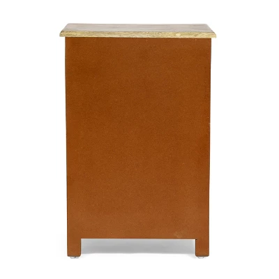 Sandia Handcrafted Boho 4 Drawer Mango Wood Nightstand Natural/White - Christopher Knight Home Sandia Handcrafted Boho 4 Drawer Mango Wood Nightstand Natural/White - Christopher Knight Home -Home Furn Store GUEST 89c0a3e5 1d70 448e b5b5 dd01057bd7a1