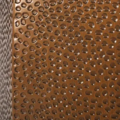 Pamsha Modern Hammered Iron Geometric Brushed Antique Side Table Bronze - Christopher Knight Home -Home Furn Store GUEST 8bcd6507 af0f 4c8b a046 deba2480f9ef