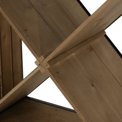 Fritsche Modern Industrial 47 Bottle Floor Wine Rack Natural/Black - Christopher Knight Home Fritsche Modern Industrial 47 Bottle Floor Wine Rack Natural/Black - Christopher Knight Home -Home Furn Store GUEST 8c9311be 2228 4bb1 989c 5669e6e2a5d7