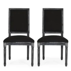 2pk Regina French Country Wood Upholstered Dining Chairs - Christopher Knight Home -Home Furn Store GUEST 8d0770c4 e6a1 457f ab9e 7d7ba4c22f00