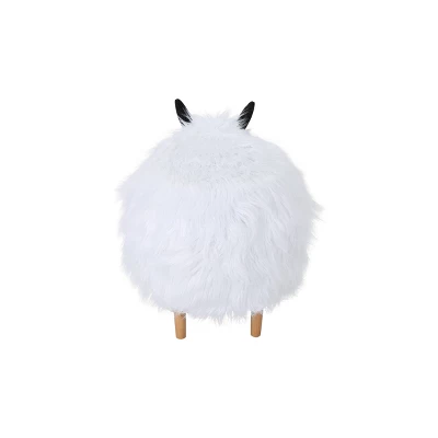 Levi Furry Yak Ottoman - Christopher Knight Home Levi Furry Yak Ottoman - Christopher Knight Home -Home Furn Store GUEST 8dde9e87 9070 454a a0bf 68edeab3f024