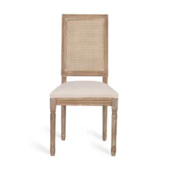 Set Of 2 Regina French Country Wood And Cane Upholstered Dining Chairs - Christopher Knight Home 3 Set Of 2 Regina French Country Wood And Cane Upholstered Dining Chairs - Christopher Knight Home -Home Furn Store GUEST 8f757126 ff79 42ca be0c db58c6cd200b 2