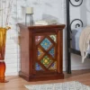Pocatello Handcrafted Boho Mango Wood Nightstand Walnut - Christopher Knight Home -Home Furn Store GUEST 8ff73bee c55f 4248 884f ac5dfdd62a95