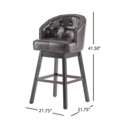 Set Of 2 30.5" Ogden Barstool - Christopher Knight Home 8 Set Of 2 30.5" Ogden Barstool - Christopher Knight Home -Home Furn Store GUEST 90feccec c15c 47c0 a07c 930cdfd15f89 1