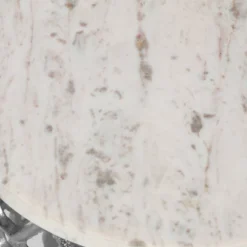 Lenhart Modern Glam Handcrafted Marble Top Aluminum Side Table Nickel/White - Christopher Knight Home 5 Lenhart Modern Glam Handcrafted Marble Top Aluminum Side Table Nickel/White - Christopher Knight Home -Home Furn Store GUEST 914ff026 c18c 463d ad3c 511583f86c90