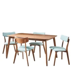 5pc Alma Mid Century Wood Dining Set - Christopher Knight Home 8 5pc Alma Mid Century Wood Dining Set - Christopher Knight Home -Home Furn Store GUEST 91b982af 37c7 4b67 a150 5013bbb922df