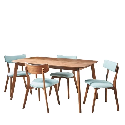 5pc Alma Mid Century Wood Dining Set - Christopher Knight Home 5pc Alma Mid Century Wood Dining Set - Christopher Knight Home -Home Furn Store GUEST 91b982af 37c7 4b67 a150 5013bbb922df