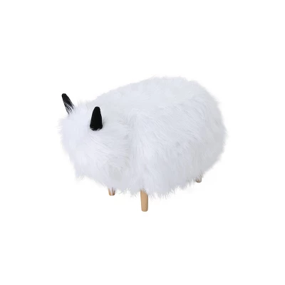 Levi Furry Yak Ottoman - Christopher Knight Home Levi Furry Yak Ottoman - Christopher Knight Home -Home Furn Store GUEST 97bbea4f 6767 4a25 8bcd 85eb88da3f12