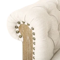 Voll Chesterfield Tufted Fabric Club Chair With Nailhead Trim - Christopher Knight Home -Home Furn Store GUEST 9971d014 6f52 43ac a475 b93f8bcb34a5