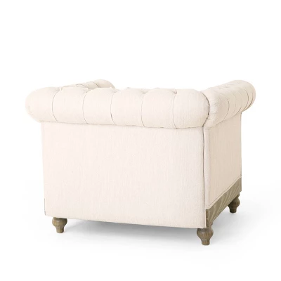 Castalia Chesterfield Tufted Fabric Club Chair with Nailhead Trim - Christopher Knight Home Castalia Chesterfield Tufted Fabric Club Chair With Nailhead Trim - Christopher Knight Home -Home Furn Store GUEST 9c9e0087 6234 4841 99b3 bd6972399bc1