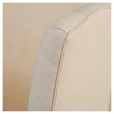 Set of 2 Berlin Tufted Fabric Dining Chair Natural - Christopher Knight Home Set Of 2 Berlin Tufted Fabric Dining Chair Natural - Christopher Knight Home -Home Furn Store GUEST 9e199886 5c64 4042 8ef3 5c2b250a24df