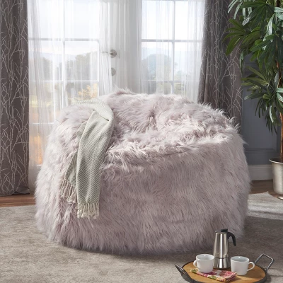 Lachlan Furry Bean Bag - Christopher Knight Home Lachlan Furry Bean Bag - Christopher Knight Home -Home Furn Store GUEST 9e9bd742 40f2 4bf6 a16f ca315f35a9b7
