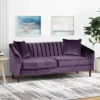 Ansonia Contemporary Velvet Sofa - Christopher Knight Home