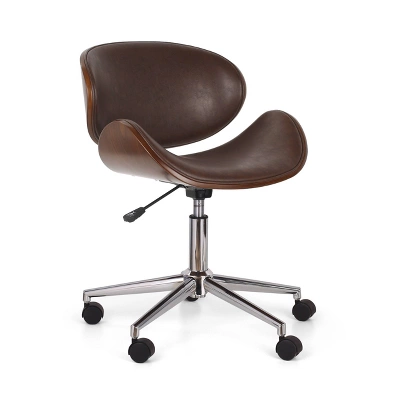 Dawson Mid-Century Modern Upholstered Swivel Office Chair - Christopher Knight Home Dawson Mid-Century Modern Upholstered Swivel Office Chair - Christopher Knight Home -Home Furn Store GUEST a16e7e32 6b27 4648 9c2b 26af62a41f8a