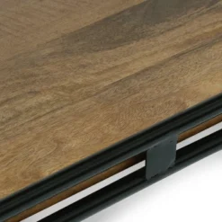 Colwill Modern Industrial Handcrafted Mango Wood Kitchen Cart With Wheels Natural/Black - Christopher Knight Home 7 Colwill Modern Industrial Handcrafted Mango Wood Kitchen Cart With Wheels Natural/Black - Christopher Knight Home -Home Furn Store GUEST a209b609 8e04 47dd b239 da6047effb25