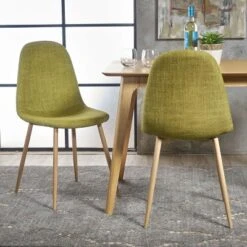 Set Of 2 Raina Mid-Century Dining Chair - Christopher Knight Home