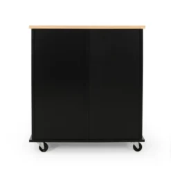 Provence Contemporary Kitchen Cart With Wheels - Christopher Knight Home -Home Furn Store GUEST a2dd5c9f 12b2 42d6 adc8 1f6e4e71761d