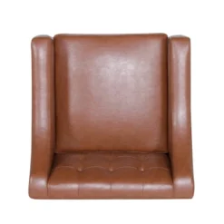Deanna Contemporary Faux Leather Tufted Accent Chair - Christopher Knight Home 5 Deanna Contemporary Faux Leather Tufted Accent Chair - Christopher Knight Home -Home Furn Store GUEST a2ec7bdf 5ead 4c05 a4c2 424b531231bb