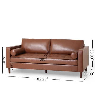 Malinta Contemporary Tufted 3 Seater Sofa - Christopher Knight Home Malinta Contemporary Tufted 3 Seater Sofa - Christopher Knight Home -Home Furn Store GUEST a41384b7 e025 4cf1 90ea e9a500d0aefb