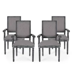 Set Of 4 Maria French Country Wood Upholstered Dining Chairs - Christopher Knight Home 15 Set Of 4 Maria French Country Wood Upholstered Dining Chairs - Christopher Knight Home -Home Furn Store GUEST a4f74a13 8a7d 41ca a1a9 aa431ce0f7b3