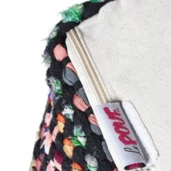 Cube Madrid Boho Handcrafted Fabric Pouf Black - Christopher Knight Home -Home Furn Store GUEST a5cb6fdf 9559 4974 a5ab 9a722297abe4