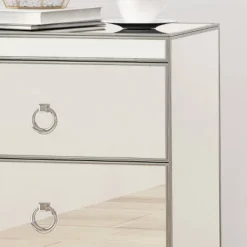 Bandara Modern 3 Drawer Cabinet Silver - Christopher Knight Home -Home Furn Store GUEST a5ee027c 3b45 48c7 9f63 ef6bf703dbc1