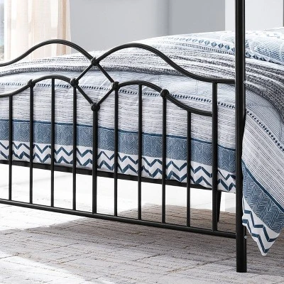 Queen Earhart Traditional Iron Canopy Bed - Christopher Knight Home Queen Earhart Traditional Iron Canopy Bed - Christopher Knight Home -Home Furn Store GUEST a64086b7 771c 4544 afa9 ac95b2e25c85