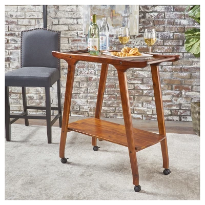 Verdes Bar Cart - Mahogany - Christopher Knight Home Verdes Bar Cart - Mahogany - Christopher Knight Home -Home Furn Store GUEST a693f6d7 984d 4ca2 8abb 13a20ee86edf