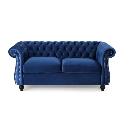Somerville Traditional Chesterfield Loveseat - Christopher Knight Home Somerville Traditional Chesterfield Loveseat - Christopher Knight Home -Home Furn Store GUEST a71c480e 9993 42a6 b607 c18e95e644de